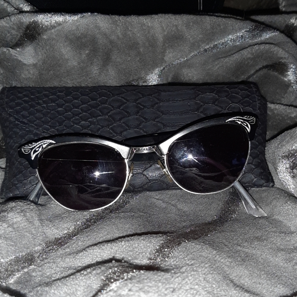Vintage glasses made into sunglasses